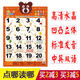 Xuan Yongguai Baby High Definition Crystal Audio Wallpaper Chart Cóncavo y convexo tridimensional Digital Educación temprana Pinyin Card de reconocimiento de voz de voz Alfabetización para niños