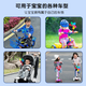 
Toy musical instrument colorful rotating windmill pendant small windmill design colorful rotating windmill other outdoor toy handlebar windmill-red long pole-six-color colorful