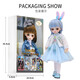 
Doris Doris Barbie 30cm bjd dress doll princess gift box children toys girls birthday gift