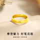 CHINA GOLD 18K gold ring for women, daily versatile diamond pattern fixed ring ring, Valentine's Day birthday gift for girlfriend and lover, 18K diamond pattern ring, circle number 18