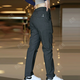 
KLEDBOY Qizhe Business Men's Clothing Spring and Summer New Light Luxury Men's Straight Tight Trousers Fashionable and Evergrande Casual Pants 838 Gray 34 (Suggested 150-160Jin [Jin equals 0.5 kg])