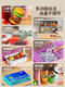 Kinderspielzeug Girls Play House Hamburger Convenience Store Supermarkt Kassierer Simulation 3-Jährige 6 Geburtstagsgeschenk-Batterieversion doppelseitiger Verkaufsschalter-Green Touchscreen