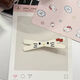 Sweet girly heart KT cat hairpin cute cartoon student bangs clip side clip ins high-looking hairpin hair accessory KT cross hairpin random one