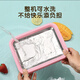 OQD German yogurt machine home small children's ice frying machine plug-in free ice frying plate DIY handmade homemade ice cream machine white