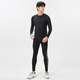 VICTORIATOURIST sports suit men's running quick-drying clothing tight fitness clothing basketball training clothing base badminton clothing