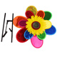 Tower Mengyu Windmühle Kinderspielzeug handgefertigt Laser Buntes Flash Sun Blume Windmühle Set Camping Outdoor School [Kombination 6] Orange Laser + farbenfrohe Sonnenblume