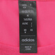 阿迪达斯 （adidas）短袖T恤女装夏季运动服圆领半袖衫舒适透气短款休闲上衣 JV9859玫粉色 S