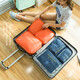 Dream Traveler [nuevo producto] Bolsa de almacenamiento de viajes Juego de zapatos de ropa interior, bolsas ordenadas, maletas, bolsas de almacenamiento de ropa, lavado de viajes, gris