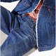 Levi's Midnight Blue Brand Japanese Men's 502 American Nostalgic Retro Street Blue Jeans Dark Denim 28 (32)