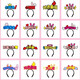 XPEL sports meeting opening ceremony entrance creative school season name headband customized props cheerleader name selling headwear Aoligei headband 1 pack