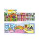 Dituka Rhythmic Box Music Game Magnetic Quiet Book Free Cut DIY Magnetic Sticker Girls 6-10 Jahre Spielzeuggeschenk [Magnetmodell 1] Kindergartenserie