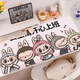 NEEV LABLabubu peripheral mouse pad super large labbu desk pad cute cartoon girl office computer keyboard pad QE-2629 Come on, worker No x 2mm x 570x330mm