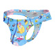 Sexy underwear new cartoon sexy men's thong bikini cute buttocks single butt sexy M pink