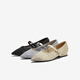 Best 25 summer retro Mary Jane shoes thick heel pointed toe women's shallow mouth single shoes K5009BQ5 silver 38
