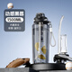 NRMEi sports water cup large-capacity tritan for boys and girls with good looks and high temperature resistance fitness portable straw cup kettle dynamic blackberry imported tritan 1500ml