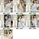 Dan Nanwei 2024 Nuevo estilo dulce y lindo Cloud Algodón de algodón largo con almohadilla de pecho para la primavera y otoño de la falda larga de la ropa del hogar 13064 2xl 175