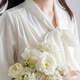 
Ruan Dai (RUANDAI) noble spring new product elegant white-collar style interview temperament shirt bow long sleeve satin MRD12604 (long sleeve champagne color (silky and shiny satin) S (15580A) weight below 95-105