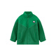 Duoduo Boys 'Boys' Chaqueta de terciopelo islandés Invierno engrosado Ropa de invierno 2025 Nuevos niños Autumn and Winter Medium y grandes de empalme infantiles 9889 Black_ [Spot] 110 cm