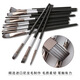15 Nylon Haarkunst Pinsel Schwarzweiß Nylon Haar Aquarell