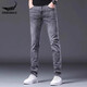 CHOGATH CHOGATH CROCODILE Krokodilhemd Marke 2025 neue Herrenjeans Sommer trendige Marke schmale Beinhosen Freizeithosen Herren 1048 Schwarz 28 90-105Jin Jin entspricht 0,5 kg