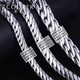 Ruofei platinum bracelet for men pt950 men's platinum bracelet with a thick riding whip bracelet solid platinum bracelet for gift customization 65.88g Specifications