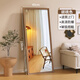 
Xiaojiangcai dressing mirror floor-to-ceiling mirror fitting European full-length mirror retro home floor wall-mounted household mirror 40*150 Hu Tao