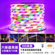 XMSJ custom light strip led light strip three-color light change outdoor waterproof brightening warm color outdoor wall atmosphere super bright cob project 100m project headlight bead 5730 double row 723