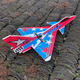 Suze Festflügelflugzeugmodellanzug Fixierflügelflugzeug Modellflugzeug J-10 resistent gegen fallende Platte J-10 Delta Flügel Selbststabilisierung SU2 J-10 Magic Board Aircraft PNP Standard Package