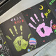 
Grade collection organ print palm handprint drawing growth memorial book sixth grade folding memorial book couples graduation season pigments can be washed all students. Universal model [48 handprints can be printed] length about 3887mm, give 12 colors acrylic paint + 2 brushes + gilded pen