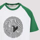 Camiseta de manga corta de cuello de algodón puro de algodón de algodón puro de Golden Goose