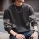 
Post-exploration American retro 698g heavy sweater men's winter thickened sweater loose 2024 new men's autumn and winter jacket dark gray L (125-145Jin[Jin equals 0.5 kg])