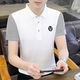 Pushui Fangfang Summer Herren-Polo-Hemd-Baumwollkurzschläuche koreanischer Stil Trendy Design 687 Aprikosenfarbe 2xl [180140-155jin [Jin gleich 0,5 kg]]