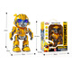 Ferpect Toys Bumblebee Transformers Remote Control Robot Baby Early Education Machine Intelligent Programmation Robot Enfants Early Education Toys Battery Version [Medium Bumblebee]
