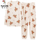 Tucano; Pajama de pájaros carpinteros para mujeres en primavera y otoño Versión coreana de algodón puro Corea de manga larga Traje informal de gran tamaño para el verano y el otoño Invierno La ropa de la casa se puede usar fuera de GXT9923 2XL (recomendado 130-145 Jin [Jin iguala 0.5 kg])
