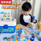 沅肆儿童玩具3到6岁工具箱拧打螺丝钉组装男孩拆装女宝宝修理电钻 146件套蓝色IY螺丝套装+电