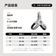 Miling dog leash dog leash set dog harness dog collar dog walking leash dog outing rope universal for small and medium-sized dogs gray chest harness without leash S size recommended 8-15 Jin Jin equals within 0.5 kg