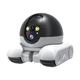 Groupe Muye Pet Camera Home Mobile Voice Interphone Video Remote 360 ​​Degré No Dead Près de la caméra HD Vision Night Guard Companion Robot Intelligent peut marcher à distance [Version WiFi] Mobile Camera Robot