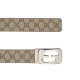
Gucci (GUCCI) Gucci Kuqi Men's Belt Double G Smooth Buckle Black Men's Belt (Width about 4cm) (Give to boyfriend) Coffee 245861 KGDHN 9767 100 (suitable for waist circumference of 95-105cm)