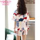 Modal 2025 summer new pajamas for women summer pure cotton short sleeve shorts cotton casual simple student home clothing set Z9859 XL [recommended 115-130Jin [Jin equals 0.5 kg] wear]