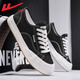Warrior official canvas shoes men's shoes summer low top versatile classic casual sports white shoes men's shoes black 41