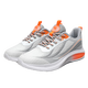 Sieben Wölfe von Sportschuhen für die Aufnahmeuntersuchung der Mittelschule für Männer und Frauen Sommersportschuhe für die Laufschuhe der körperlichen Untersuchung Running Schuhe Leichte Atmungsschuhe 6636 Weiß grau Orange 35