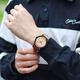 Disney Schüler Watch Herren Persönlichkeit Trend Mittelschule Junior High School Teenager Luminous Calendar High School Elektronische Uhr Joint Male Watch Grey MK-12149