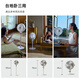 Beon Air Circulation Fan Silent Bedroom Living Room Electric Fan Intelligent Voice Energy Saving High Wind DC Frequency Home Fan Desktop Desktop Electric Fan 3D Shaking Head SF3lite Offline Voice Control Intelligent Sound Control