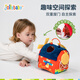 
jollybaby baby blind box sucking house toys educational early childhood education gift for children aged 0-3 farm pastoral house