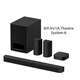 Sony (SONY) 2025 new product HT-S60 1000W high-power 5.1 solid channel rear surround sound bar home theater TV audio Dolby Atmos