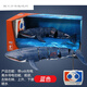 
Large hand holding small hand remote control submarine mini six-way remote control submarine water spray blue whale diving shark fish tank charging blue whale (blue whale (golden) 40hz standard - + battery screwdriver