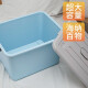 卉圳 收纳箱大号储物箱塑料整理存放箱带盖子车间物料收纳盒收纳箱带轮HN698