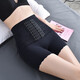 GPHF Japanese high waist belly-closing pants strong belly-closing and strong hip lifting pants for women postpartum shaping and waist-burning underwear single strip 9922 black M (90-105Jin [Jin equals 0.5 kg]