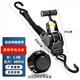 Black python cargo strapping rope tightener strap binding fixed rope tightener car automatic tightening rope tightener