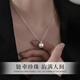 China Gold S925 Silver Natural Pearl Necklace Retro Simple Clavicle Chain Pendant Practical Birthday Gift for Girlfriend Classic Brand Gift Box *Shipment from Yagura* Same Day/Next Day Delivery